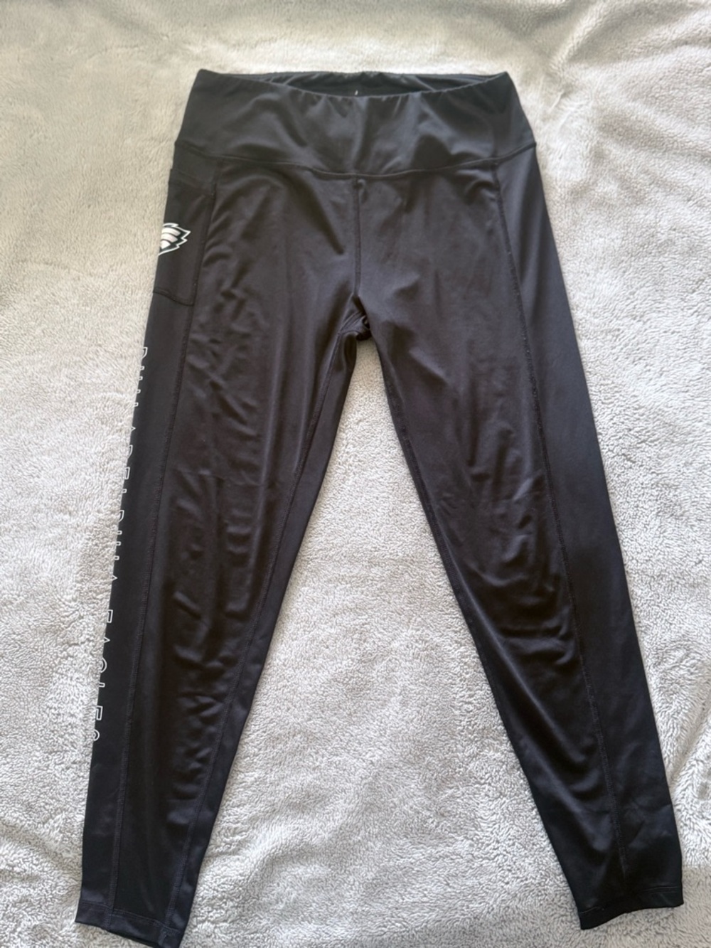 G-III NFL Philadelphia Eagles Women's Black Pocket Leggings Size L